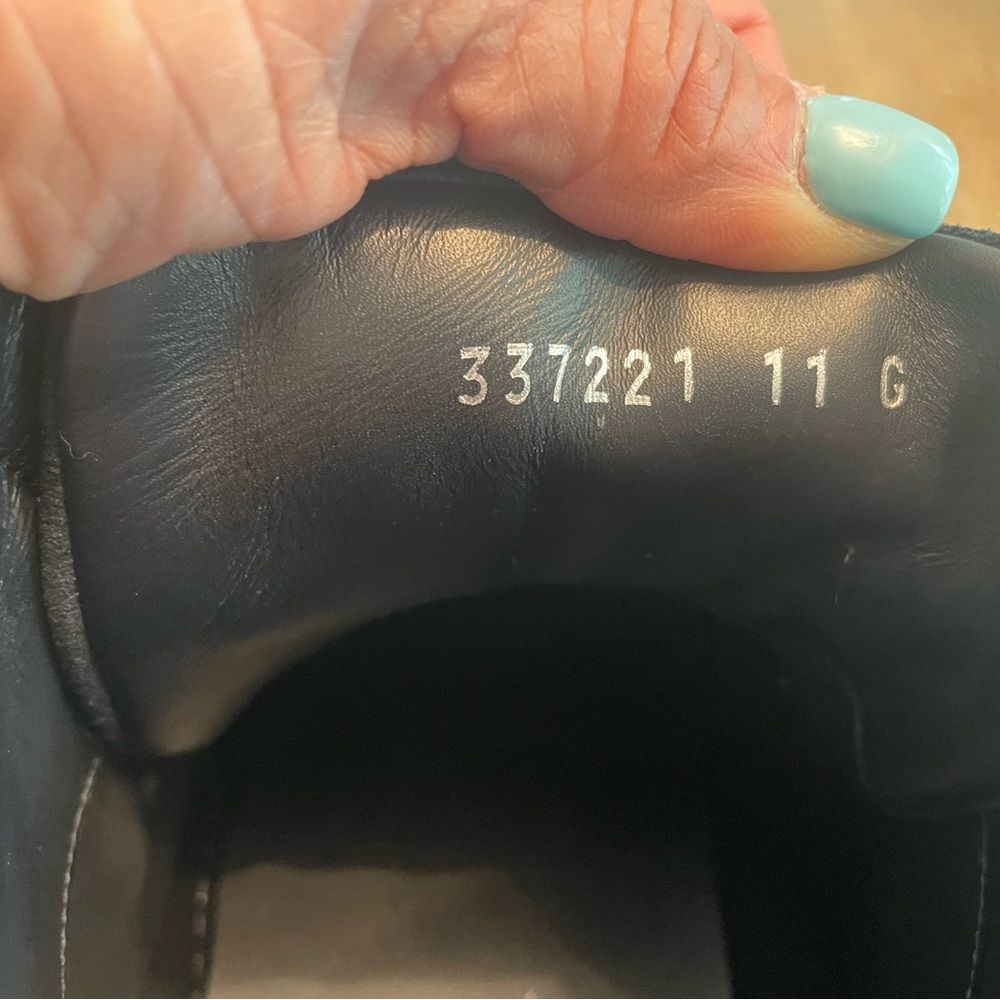 Gucci Mens suede sneakers - Picture 5 of 5